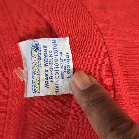 NHL| NWOT Vintage Calgary Flames NHL Red Short Sleeve T-shirt - Picture 11 of 12